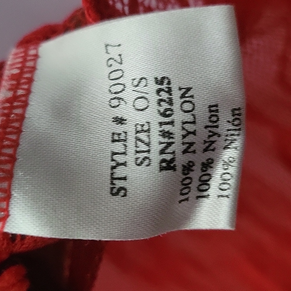 NWOT Rene Rofe Red Body Stocking - Picture 4 of 4